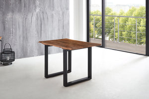 #nussbaumfarben #120x80 #u-gestellschwarz