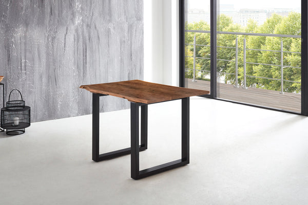 #nussbaumfarben #160x85 #u-gestellschwarz