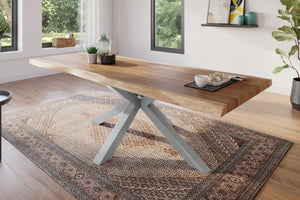 #akazienaturfarben #280x100 #spider-gestellsilber