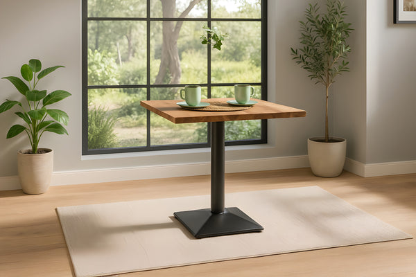 #naturfarben #60x60 #säulen-gestelleckigschwarz