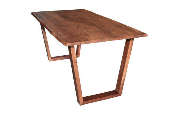 #nussbaumfarben #240x100 #v-holzgestellholzgestell