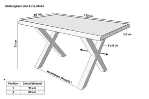 #120x80 #x-gestellschwarz