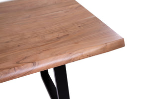 #naturfarben #260x110 #u-gestellschwarz