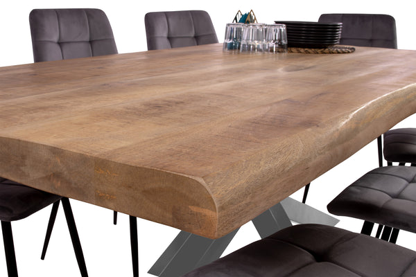 #mangoroughfarben #200x100 #spider-gestellsilber