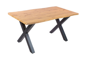 #wildeichenfarben #160x85 #x-gestellschwarz