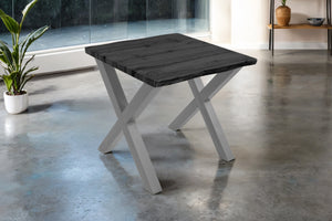 #graufarben #80x80 #x-gestellsilber