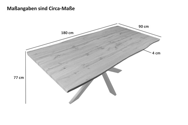 #nussbaumfarben #180x90 #spider-gestellsilber