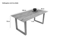 #180x90 #u-gestellschwarz