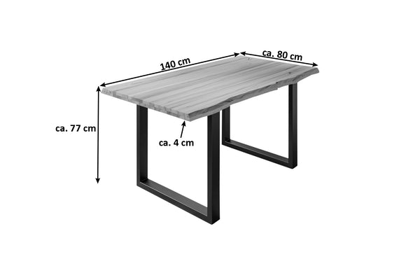 #naturfarben #140x80 #u-gestellschwarz