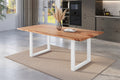 #naturfarben #220x100 #u-gestellweiß