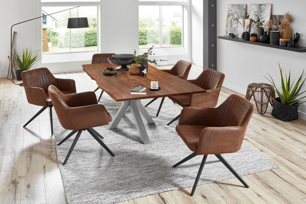 #nussbaumfarben #300x100 #spider-gestellsilber