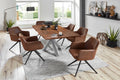 #nussbaumfarben #220x100 #spider-gestellsilber