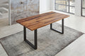 #sheeshamnaturfarbenlackiert #160x85 #u-gestellschwarz