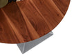 #akazienussbaumfarben #60x60 #säulen-gestelleckigsilber