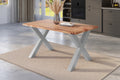 #naturfarben #120x80 #x-gestellsilber