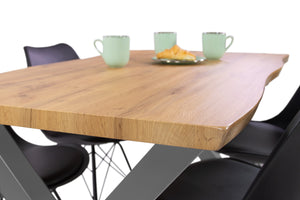 #wildeichenfarben #120x80 #x-gestellsilber