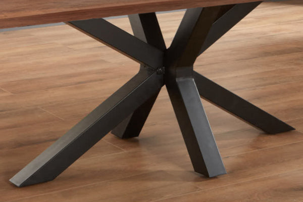 #nussbaumfarben #300x100 #spider-gestellschwarz