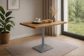 #mangonaturfarben #80x60 #säulen-gestelleckigsilber