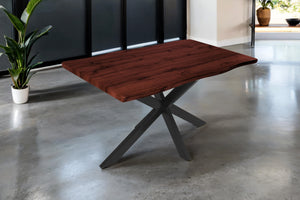 #nussbaumfarben #120x80 #spider-gestellschwarz