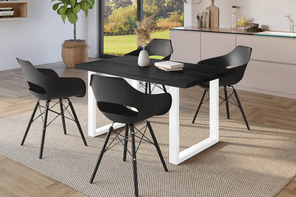 #holzgrau-optik #160x85 #u-gestellweiß