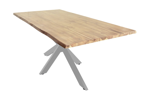 #naturfarbenlackiert #180x90 #spider-gestellsilber