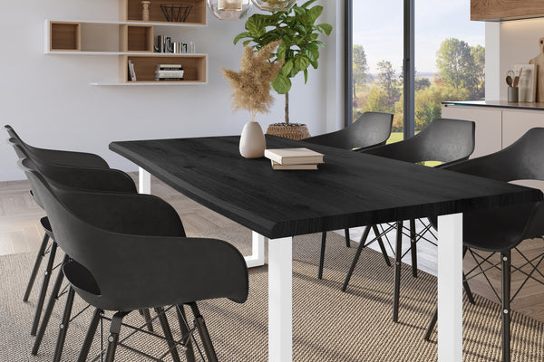 #holzgrau-optik #220x100 #u-gestellweiß