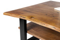 #akazienussbaumfarben #115x65 #u-gestellschwarz