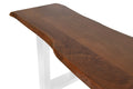 #nussbaumfarben #180cm #u-gestellweiß