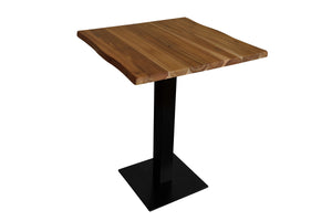 #akaziehonigfarben #60x60 #säulen-gestelleckigschwarz