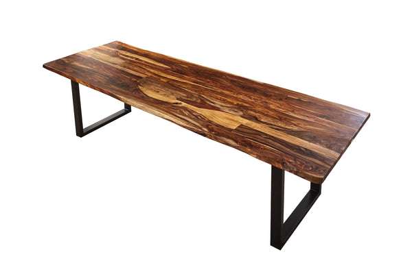 #sheeshamnaturfarbenlackiert #300x100 #u-gestellschwarz