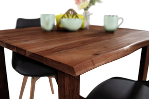 #nussbaumfarben #80x80 #u-holzgestellnussbaum