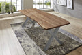 #naturfarben #260x100 #x-gestellsilber