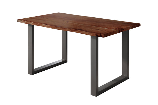 #nussbaumfarben #140x80 #u-gestellschwarz