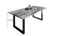 #naturfarben #320x100 #u-gestellschwarz