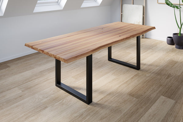 #naturfarben #220x100 #u-gestellschwarz
