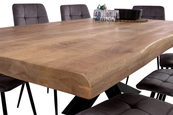 #mangoroughfarben #200x100 #spider-gestellschwarz