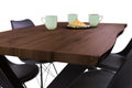#nussbaumfarben #140x80 #x-gestellschwarz