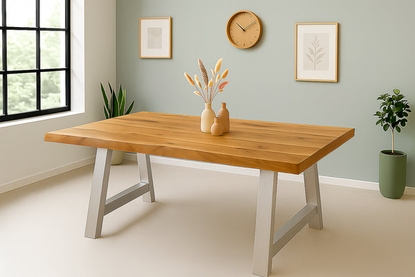 #naturfarben #260x100 #a-gestellsilber