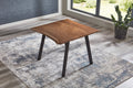 #nussbaumfarben #80x80 #vierfuß-gestellschwarz