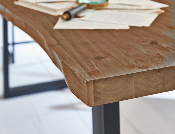 #naturfarben #280x100 #u-gestellschwarz