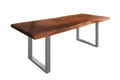 #nussbaumfarben #240x120 #u-gestellsilber