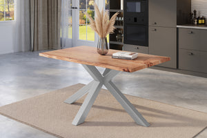 #naturfarben #120x80 #spider-gestellsilber