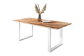 #naturfarben #220x100 #u-gestellweiß
