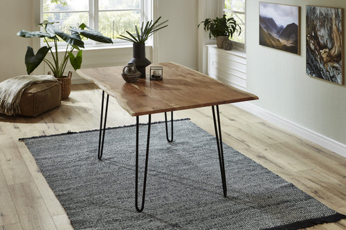 #naturfarben #90x90 #hairpin-gestellschwarz