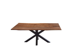 #nussbaumfarben #240x100 #spider-gestellschwarz