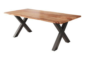 #naturfarben #220x100 #x-gestellschwarz