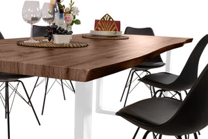 #wildeichenfarben #240x100 #x-gestellsilber