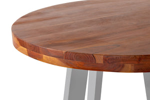 #nussbaumfarben #90x90 #vierfuß-gestellsilber