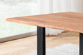 #sheeshamteakfarben #160x85 #u-gestellschwarz