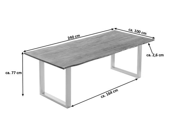 #stonefarben #240x100 #u-gestellsilber